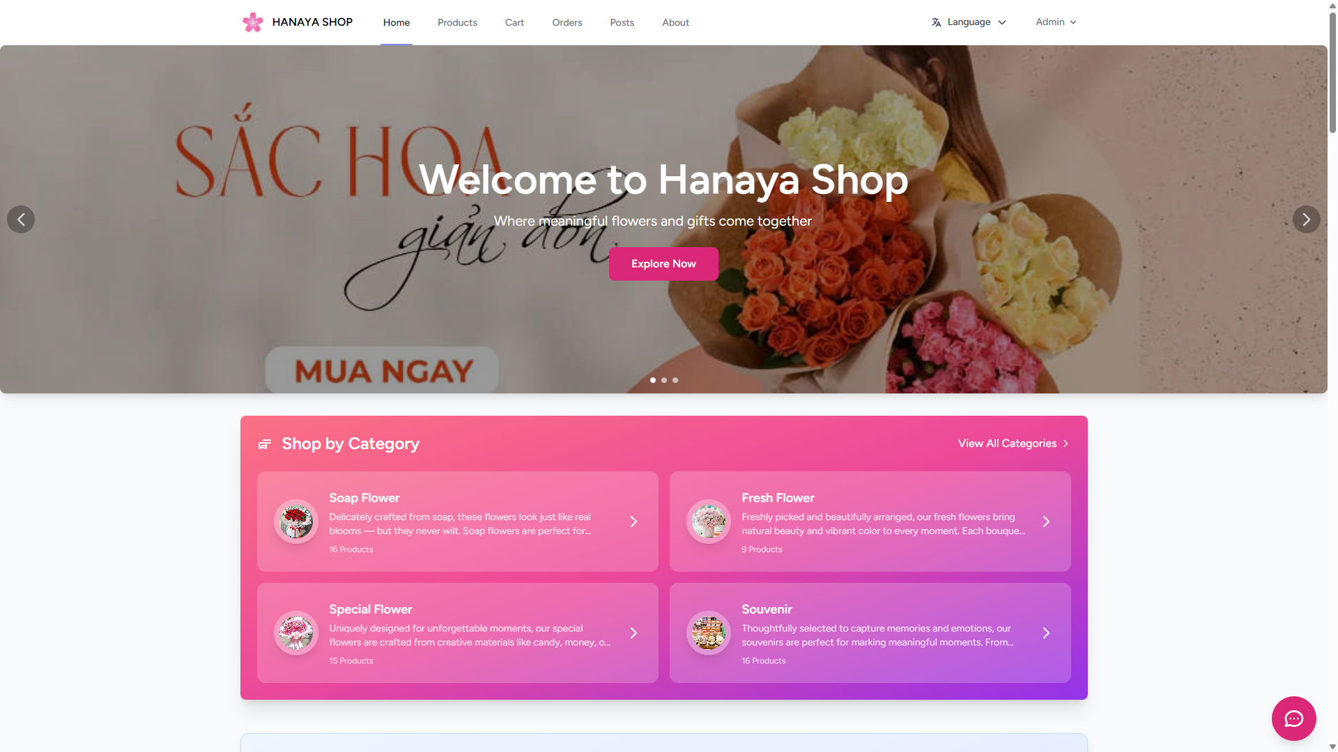 Hanaya Shop Story