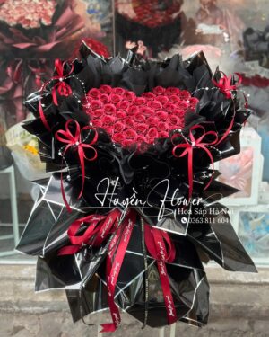 Burgundy Princess Soap Bouquet