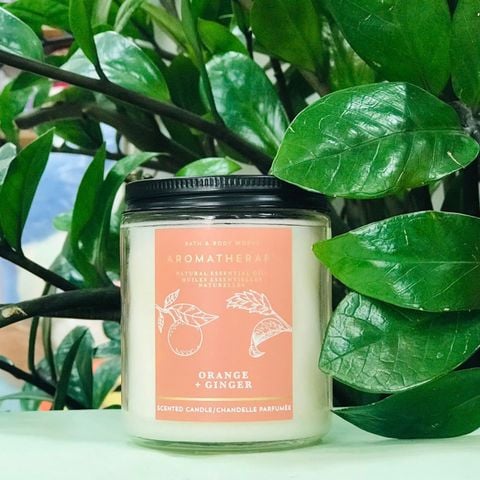 Orange Ginger Scented Candle